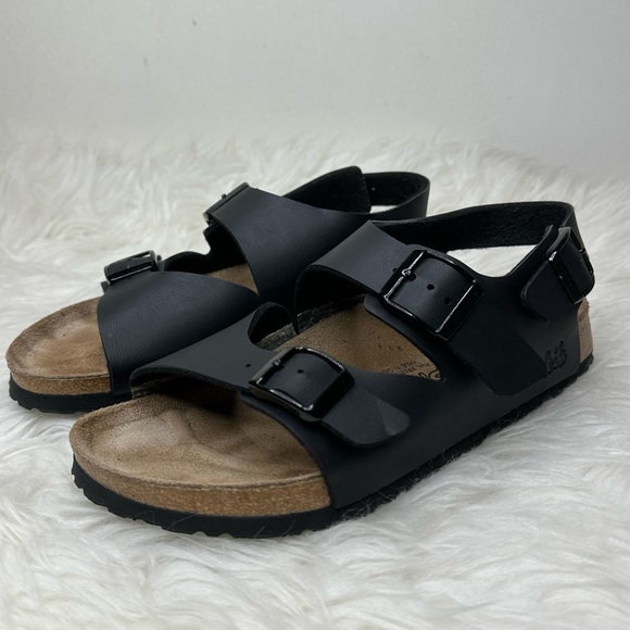 Birkenstock Birki’s Le Mans Birko-Flor Sandals - Picture 1 of 9